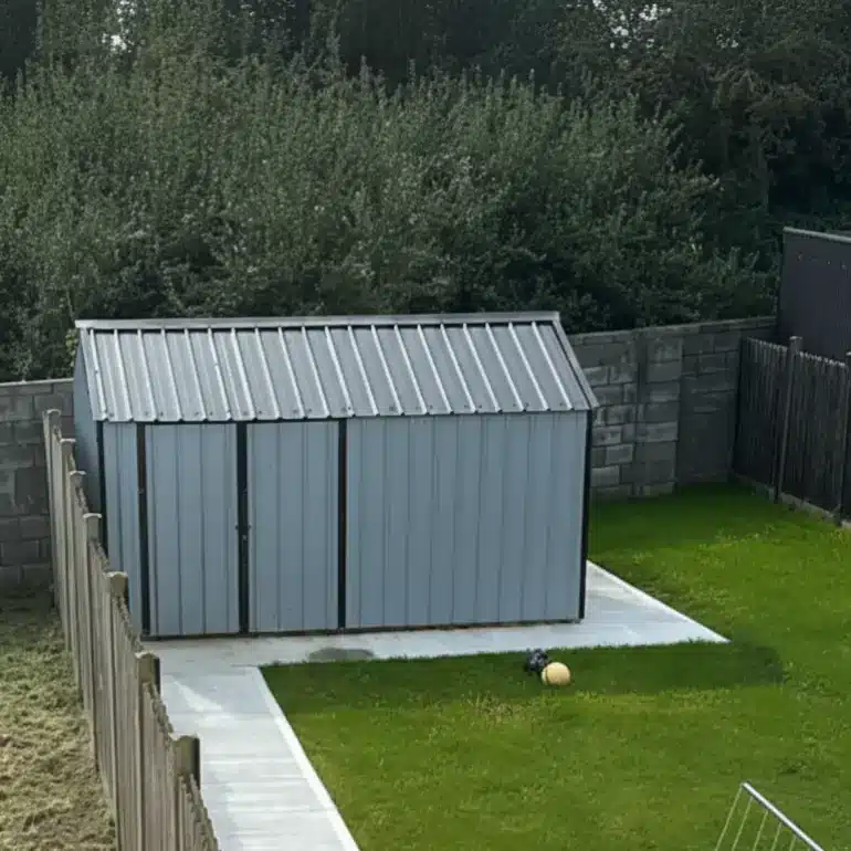 shed base installation dublin