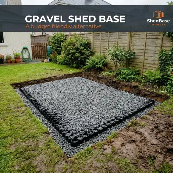 completed gravel shed base dublin 15