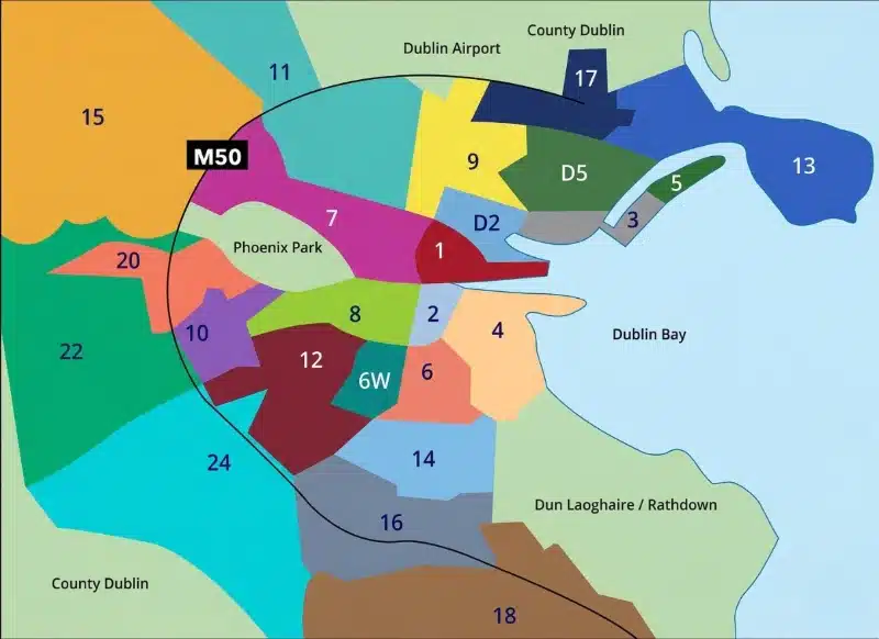 Dublin map Shed Base