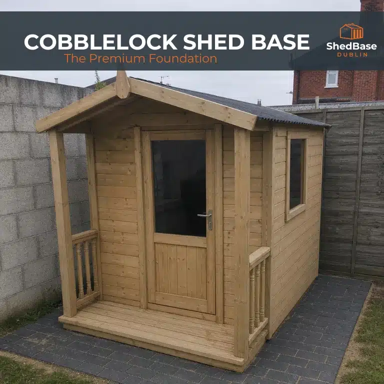 cobblelock shed base dublin