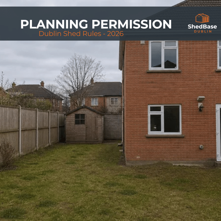 planning permission shed dublin 2026